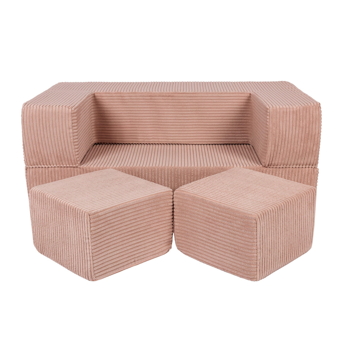 Aesthetic Children's Play Sofa Pink