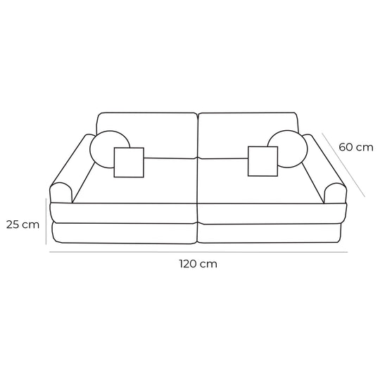 Pocket Sofa Plus Boucle Hvid