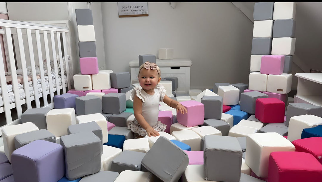 Vierkante byggeblokke