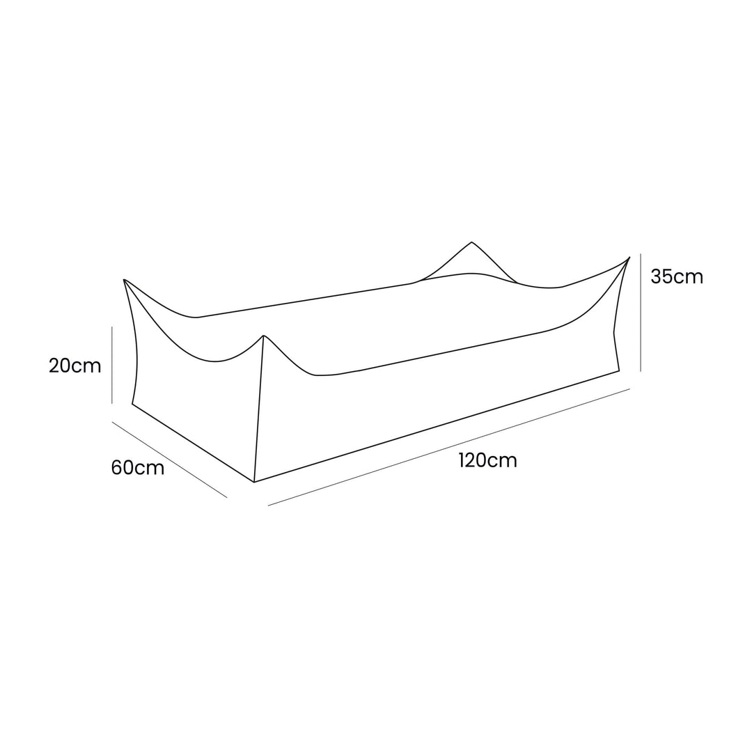 Aesthetic Pouffe Rectangular