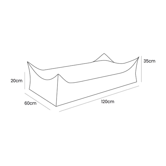 Aesthetic Pouffe Rectangular