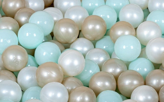Boucle Whale Ball Pit for Children - Cheesecake Cream Beige