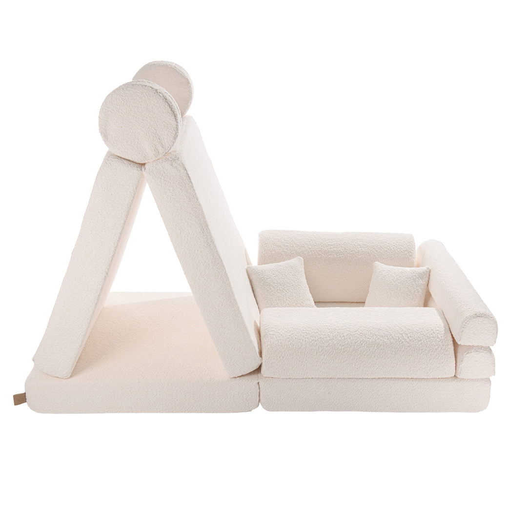 Play Sofa Premium Boucle White