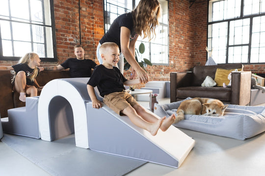 Soft Play Step &amp; Slide Bridge &amp; Balance Sæt