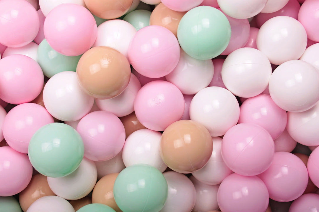 Boucle Turtle Ball Pit for Children - Cheesecake Cream Beige