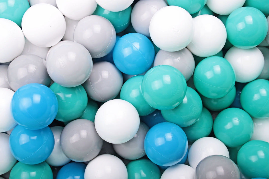Boucle Turtle Ball Pit for Children - Dusty Ice Blue