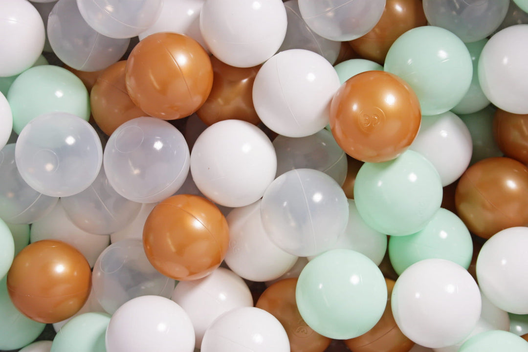 Boucle Turtle Ball Pit for Children - Cheesecake Cream Beige