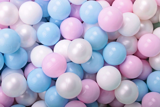 Boucle Turtle Ball Pit for Children - Dusty Ice Blue