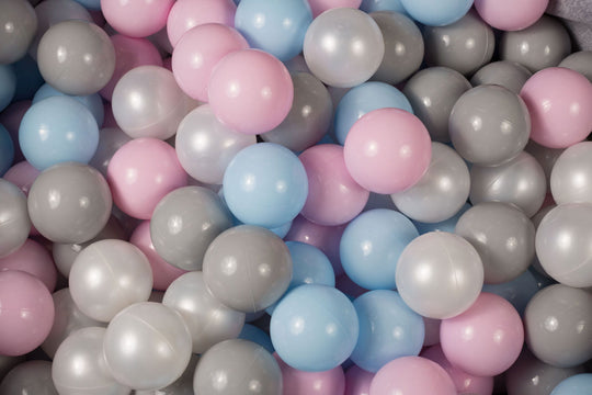 Boucle Turtle Ball Pit for Children - Dusty Ice Blue