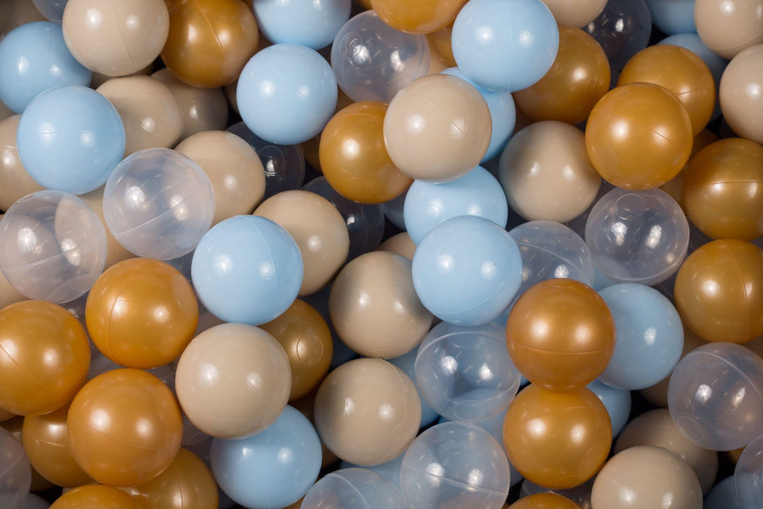 Boucle Turtle Ball Pit for Children - Dusty Ice Blue