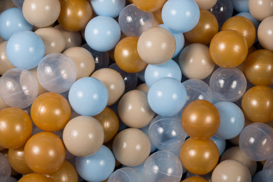 Boucle Turtle Ball Pit for Children - Dusty Ice Blue