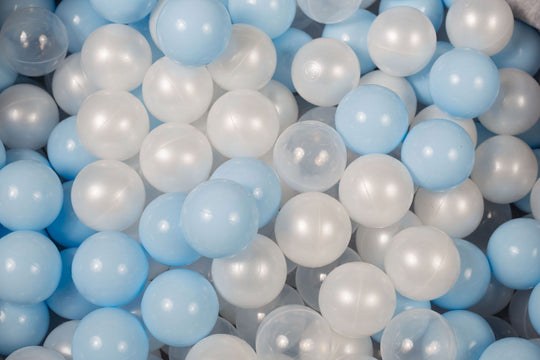 Boucle Turtle Ball Pit for Children - Dusty Ice Blue
