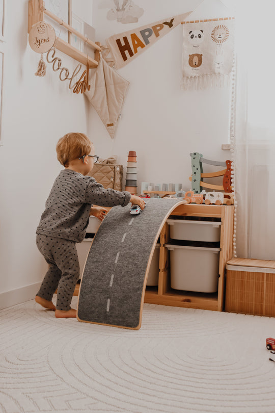 Balance Board With Felt
