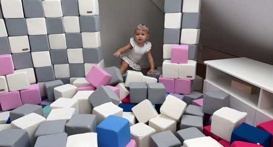 Vierkante byggeblokke