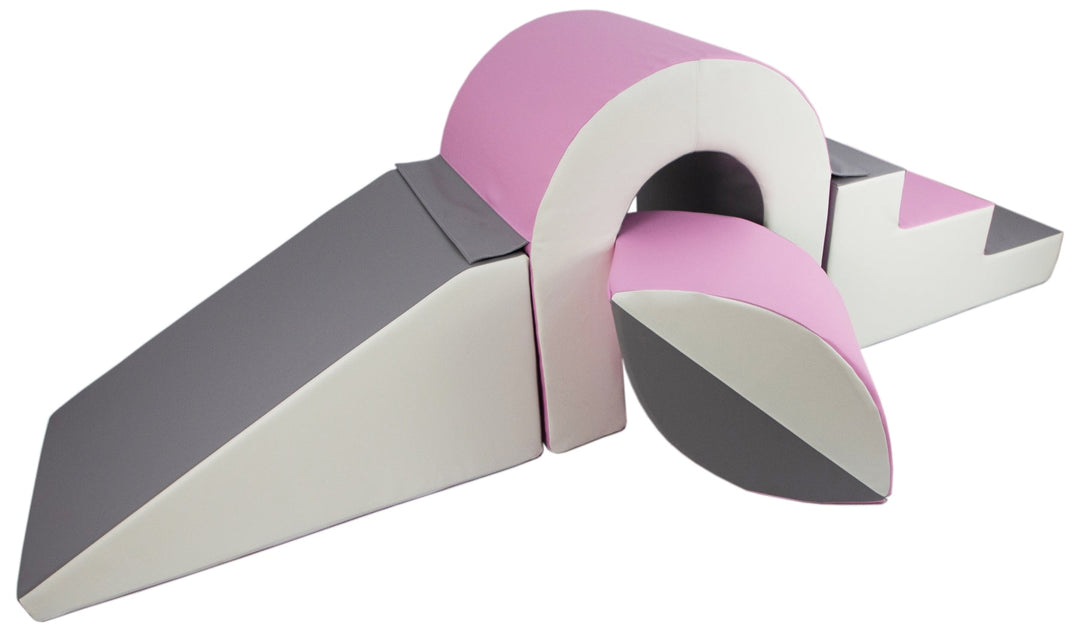 Soft Play Step &amp; Slide Bridge &amp; Balance Sæt