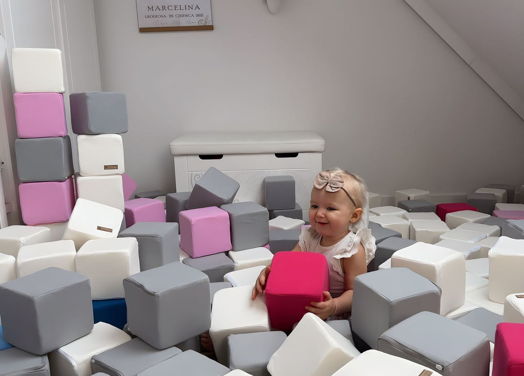 Vierkante byggeblokke