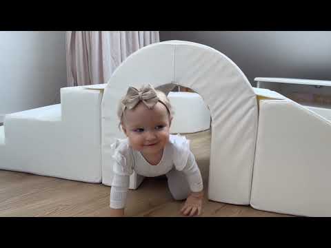 Soft Play Step &amp; Slide Bridge &amp; Balance Sæt