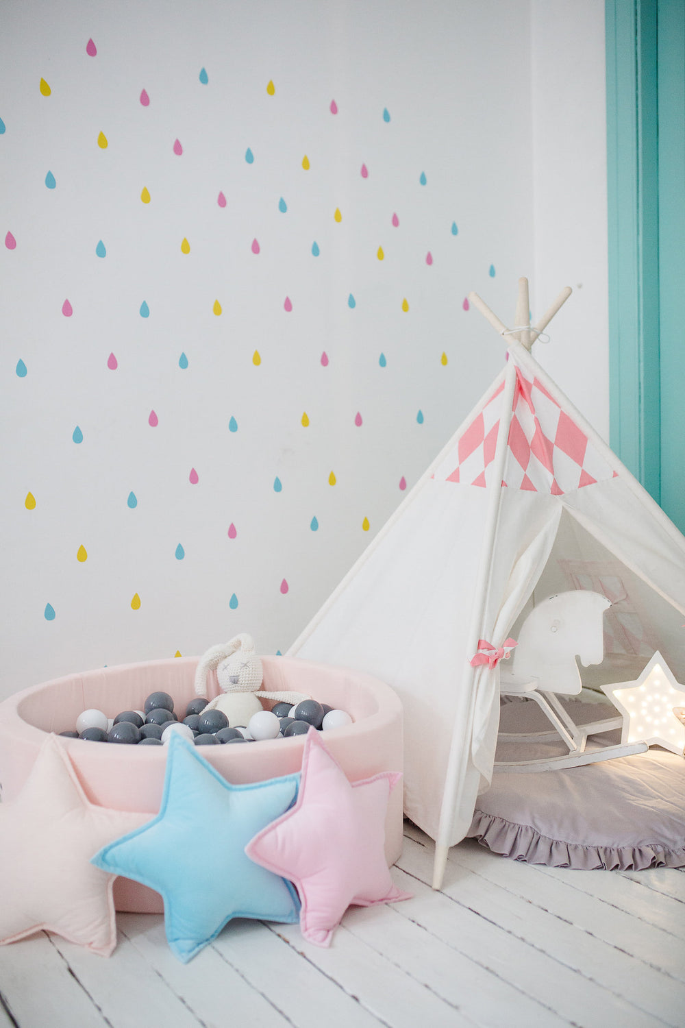 Cotton Light Pink Ball Pit